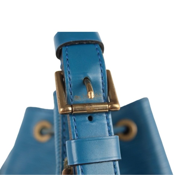 LOUIS VUITTON BLUE TOLDEO EPI NOE DRAWSTRING BUCKET BAG - Picture 3 of 9